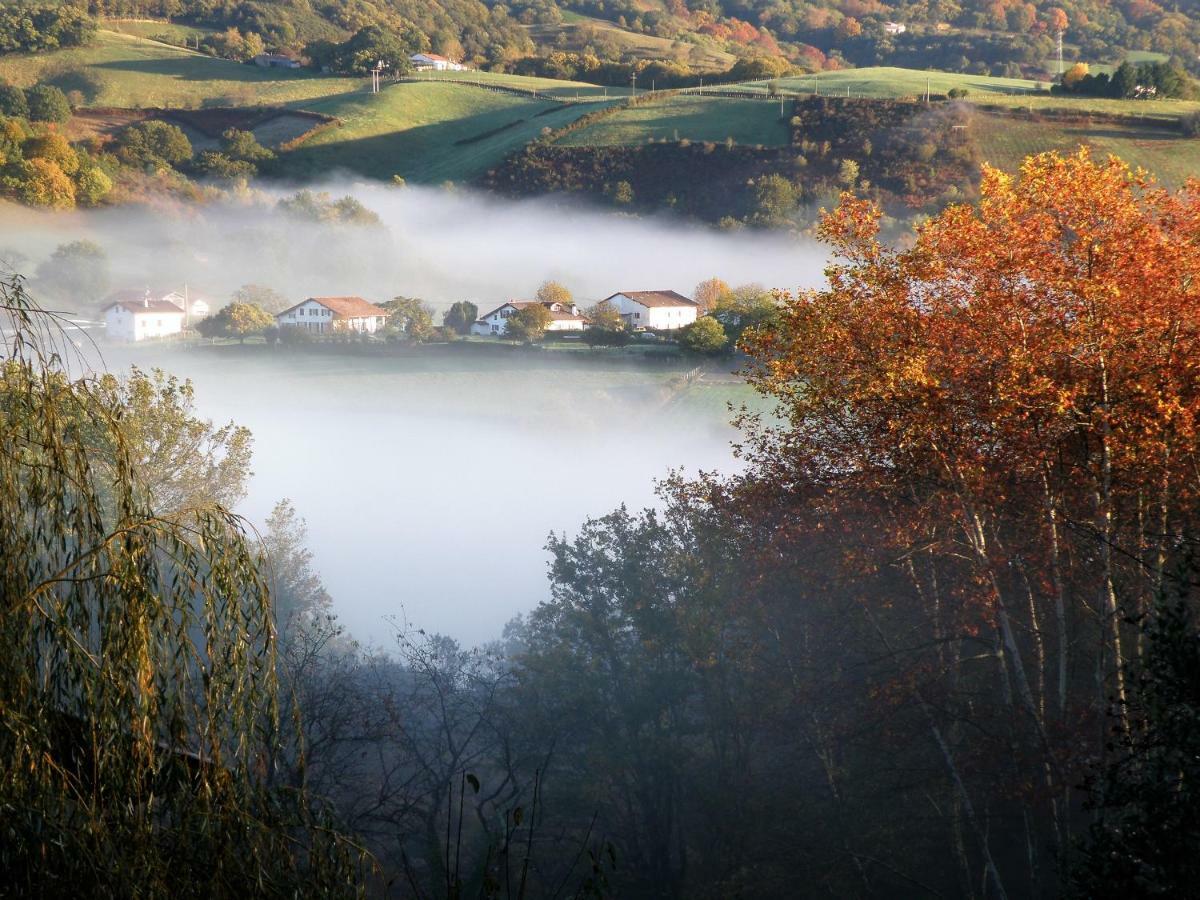 Baskoparadis I Eco-Gites I Calme I Vue I Anes I Jardin I Montagne I Nature Louhossoa Exterior photo